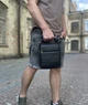 Барсетка-месенджер чоловіча шкіряна Tiding Bag IT-73302 17х21х5 чорна, через плече, для телефону (JDT-0849783) - зображення 5