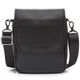 Барсетка-мессенджер мужская кожаная через плечо Tiding Bag TD-23433 24х20х6 черная (JDT-0849945) - изображение 1