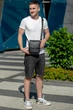 Барсетка-мессенджер мужская кожаная через плечо Tiding Bag TD-23433 24х20х6 черная (JDT-0849945) - изображение 8