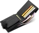 Портмоне чоловіче шкіряне на кнопці ST Leather ST-104-1 11х9.5х3 чорний (JDT-0849971) - зображення 6