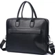 Діловий портфель чоловічий шкіряний офісний Tiding Bag M364A 40х30х8 чорний, для ноутбука (JDT-0849851) - зображення 2