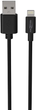 Kabel Ansmann USB Type-A to Lightning 2.4A 1 m Black (1700-0131) - obraz 1