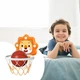 Дитячий міні-баскетбольний набір Basket Bebe підвісний зі складним кільцем - зображення 4
