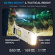 Ліхтар YEMAO YM-M28 2XPL+COB(White+Red)+UV - зображення 4