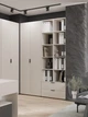 Шкаф розпашний Metkas Home 800×420×2300 мм, ЛДСП Кашемір (MA006K) - зображення 3