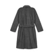 Халат чоловічий ARDESTO Stripe, розмір XL/XXL, 100% поліестер, темний - изображение 3