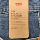 Джинсы Regular Fit мужские Levi`s 559 Relaxed Straight 456020428 W33L34 Синие (1159862764) - изображение 8