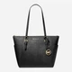Сумка шоппер женская из натуральной кожи Michael Kors Charlotte 597447875 Черная (1159858836) - изображение 1
