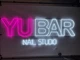 Неоновая вывеска YU BAR nail studio 1800x600 Комбинированный - изображение 4