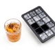 Форма для льда Total Barware M15 силиконовая для охлаждения коктейлей на 15 кубиков Черная (52437-FO-15-c-b) - изображение 2
