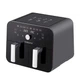 Аерогриль-фритюрниця Sokany SK-10008 2400Вт 10 л сенсорно-механічна Black - изображение 1