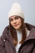 Шапка FAMO SHP-202404 Молочний One size (SHP-202404) - изображение 2