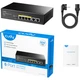Комутатор Cudy FS1006P, 6 портовий 10/100M PoE+Switch 60W - зображення 4