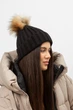 Шапка FAMO SHP-202409 Чорний One size (SHP-202409) - изображение 4