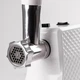 Электрическая мясорубка Domotec MS 3391 2000W компактная бытовая мясорубка с реверсом и насадками для фарша - изображение 4