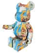 Статуетка Bearbrick JEAN-MICHEL Blue 400% 28 см Синий - изображение 6