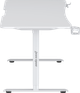 Стіл з електрорегулюванням висоти Anda Seat Xtreme E 1400x750 White - зображення 7