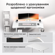 Стіл з електрорегулюванням висоти Anda Seat Xtreme E 1400x750 White - зображення 13