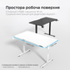Стіл з електрорегулюванням висоти Anda Seat Xtreme E 1400x750 White - зображення 14