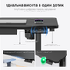 Стіл з електрорегулюванням висоти Anda Seat Xtreme Pro 1600x800 Black - зображення 12