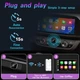 Адаптер CarPlay беспроводной 2в1 для Apple Carplay/Android Auto USB/WIFI 5GHz/Bluetooth 5.0 (C001KG) Black - изображение 4