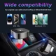 Адаптер CarPlay беспроводной 2в1 для Apple Carplay/Android Auto USB/WIFI 5GHz/Bluetooth 5.0 (C001KG) Black - изображение 5