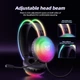 Наушники Onikuma wired gaming headphones X29, 3.5mm, USB, RGB, 2.2m, black - изображение 4