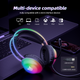 Наушники Onikuma wired gaming headphones X29, 3.5mm, USB, RGB, 2.2m, black - изображение 7