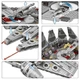 Конструктор "Тысячелетний Сокол" | 1381 деталь | Космический Корабль Star Wars | Серый | в стиле лего - изображение 3