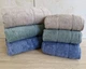 Набор турецких махровых полотенец Cestepe MicroCotton Premium 3 штуки 50x90 + 3 штуки 70х140 Nevara 2 плотность 600 г/м2 - изображение 4