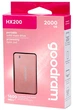 SSD накопичувач Goodram 2TB HX200 ROSE GOLD USB TYPE-C + A (SSDPR-HX200-2K0-RG) (7223920) - изображение 2