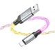 Кабель HOCO U112 Shine charging data cable for iP Gray - изображение 5
