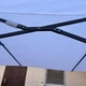 Парасолька садова, подвійна 4.5×2.8 м з ручкою, клапаном і підставкою, біла - зображення 4