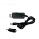 Повышающий кабель питания USB - DC 5 В на 9 В / 12 В с дисплеем, кабель питания для роутера модема, с переходником - изображение 4