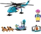 Klocki konstrukcyjne Ausini Polar Mission Helicopter & Dog Sled 248 elementów 7920590 (8718012049581) - obraz 2