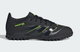 Сороконожки ADIDAS PREDATOR CLUB TF Jr для детей черный/салатовый size 35.5/21.6см - изображение 1
