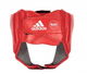 Шолом бокс Adidas схвалено IBA відкритий шкіра червоний size L - зображення 2