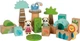 Дерев'яні кубики Small Foot Jungle Friends FSC 50 елементів 5420169 (4020972127686) - зображення 3