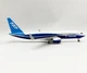 Колекційна лита металева модель пасажирського літака 1:130 Boeing 737 30 см - зображення 4