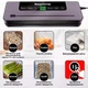 Вакууматор для продуктів Vacuum Sealer з LED-дисплеєм, вбудованим різаком та 10 пакетами для вакуумного пакування - зображення 9