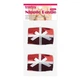 Пестіси LoveToy Reusable Christmas Sequin Square Nipple Pasties - зображення 1