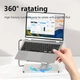 Док станция подставка Blueendless ST109A 10 в 1 USB Type-C концентратор для ноутбука планшета ПРРО 10 портов - изображение 3