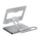 Док станция подставка Blueendless ST108 10 в 1 USB Type-C концентратор для ноутбука планшета ПРРО 10 портов - изображение 1