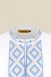 Вишиванка LAWA E-MB02302 3XL Біло-синій (2000999169700) - зображення 2