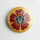 Значок Dobroznak Мак 36 мм Різнокольоровий (6138) - изображение 1