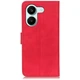 Чохол-книжка з застібкою KHAZNEH Retro Wallet для Xiaomi Poco X8 Pro - Red - зображення 4