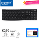 Клавиатура беспроводная Logitech K270 Wireless UA Черный - изображение 5