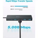 Концентратор Anker PowerExpand Direct 4-in-1 USB-C PD Media Hub Black (A8309G11) - зображення 3