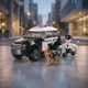 Конструктор SLUBAN "Police" Машина поліції з собакою (M38-B0639) - зображення 5