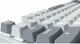 Клавіатура GamePro Genesis Metallic MK110W Red Switches White - зображення 5